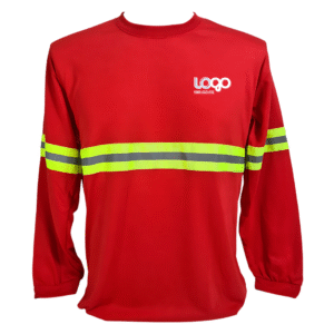 Long Sleeve with Reflector Stripes