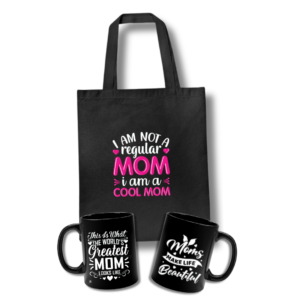 Black Bundle - Tote Bag & Mug
