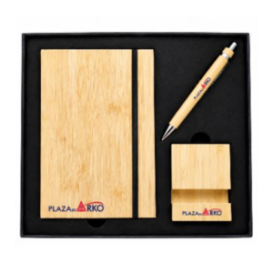 Wooden Notebook Set